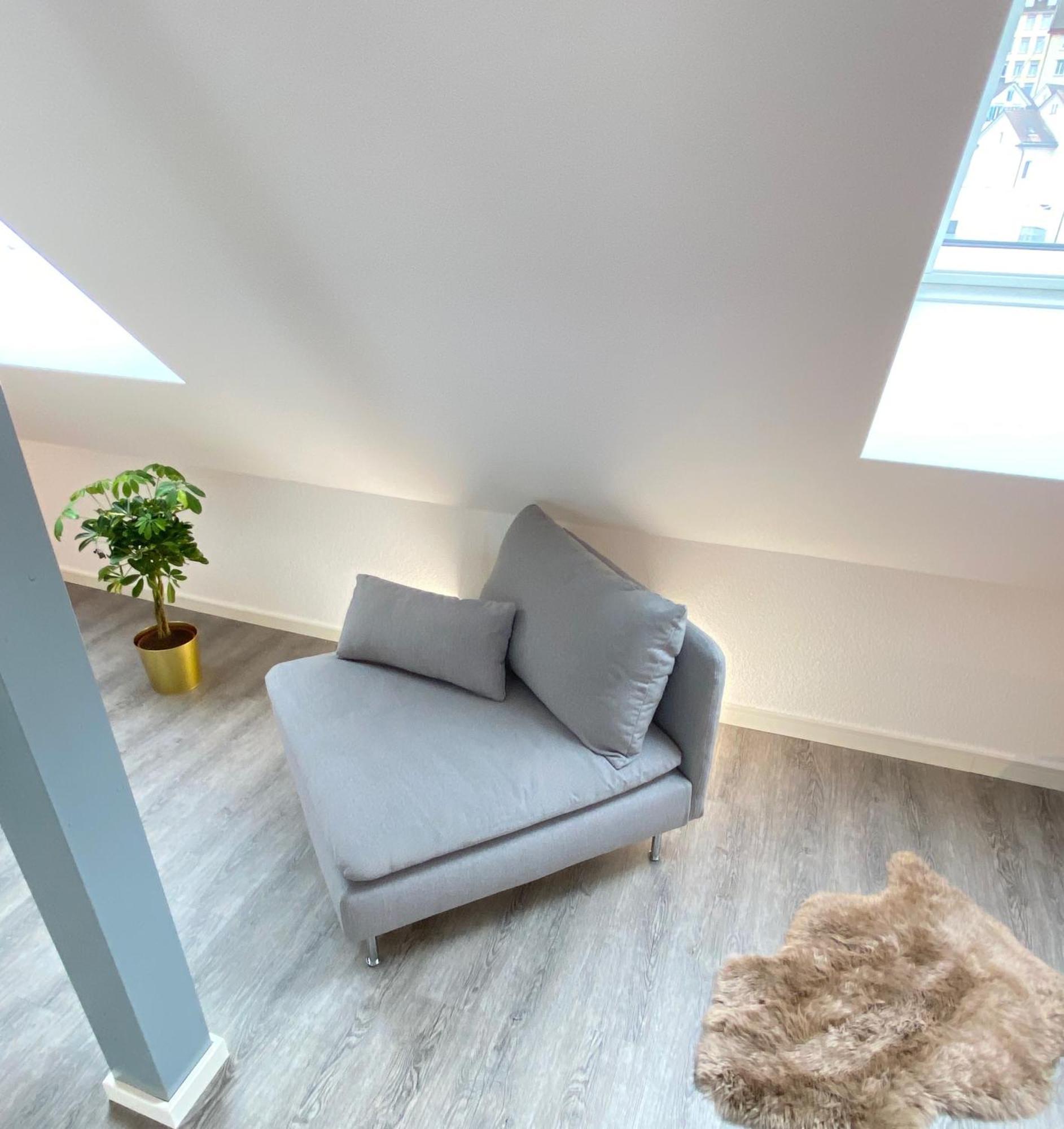 Ruhige, Neue Dachwohnung An Altstadt, Naehe Messe St. Gallen Exterior foto